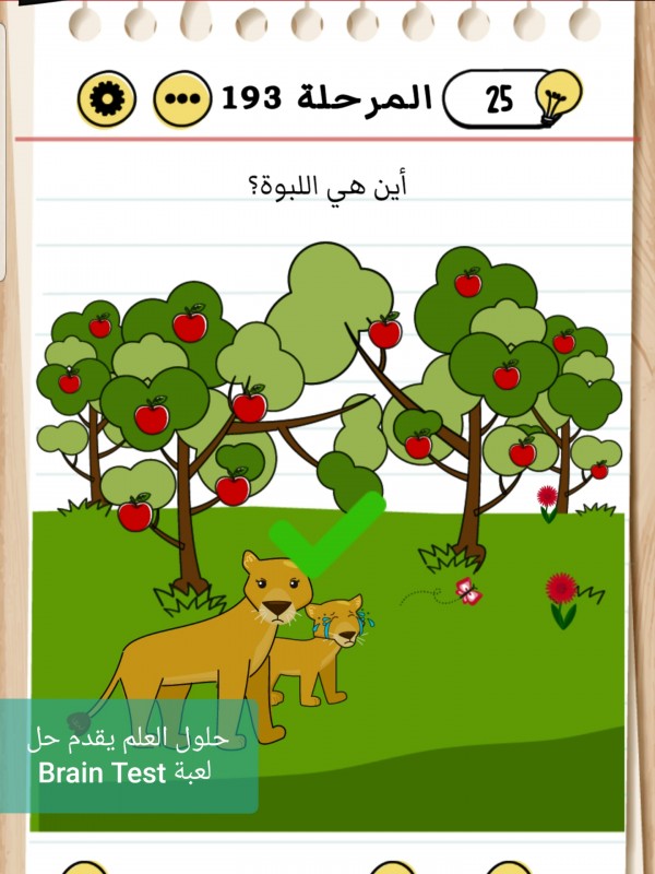 حل Brain Test المرحلة 193